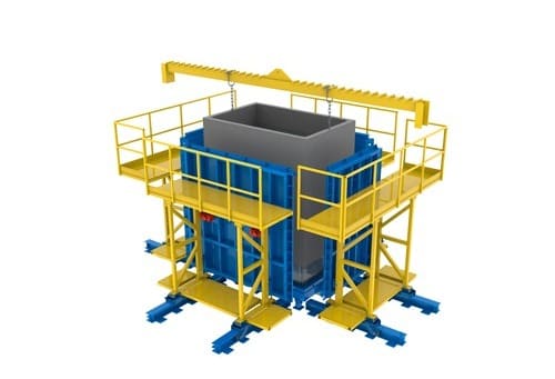 Формы ЖБИ для формования шахт лифта в Кыргызстане