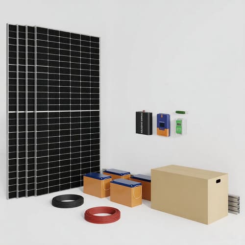 Автономная солнечная электростанция для дома